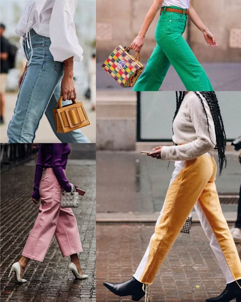Cet été, vivez le jean en couleur
