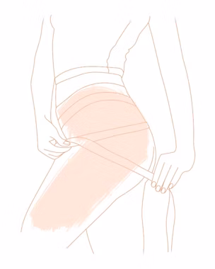 come nascondere o mostrare i fianchi