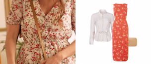 look estivi con abito a fiori