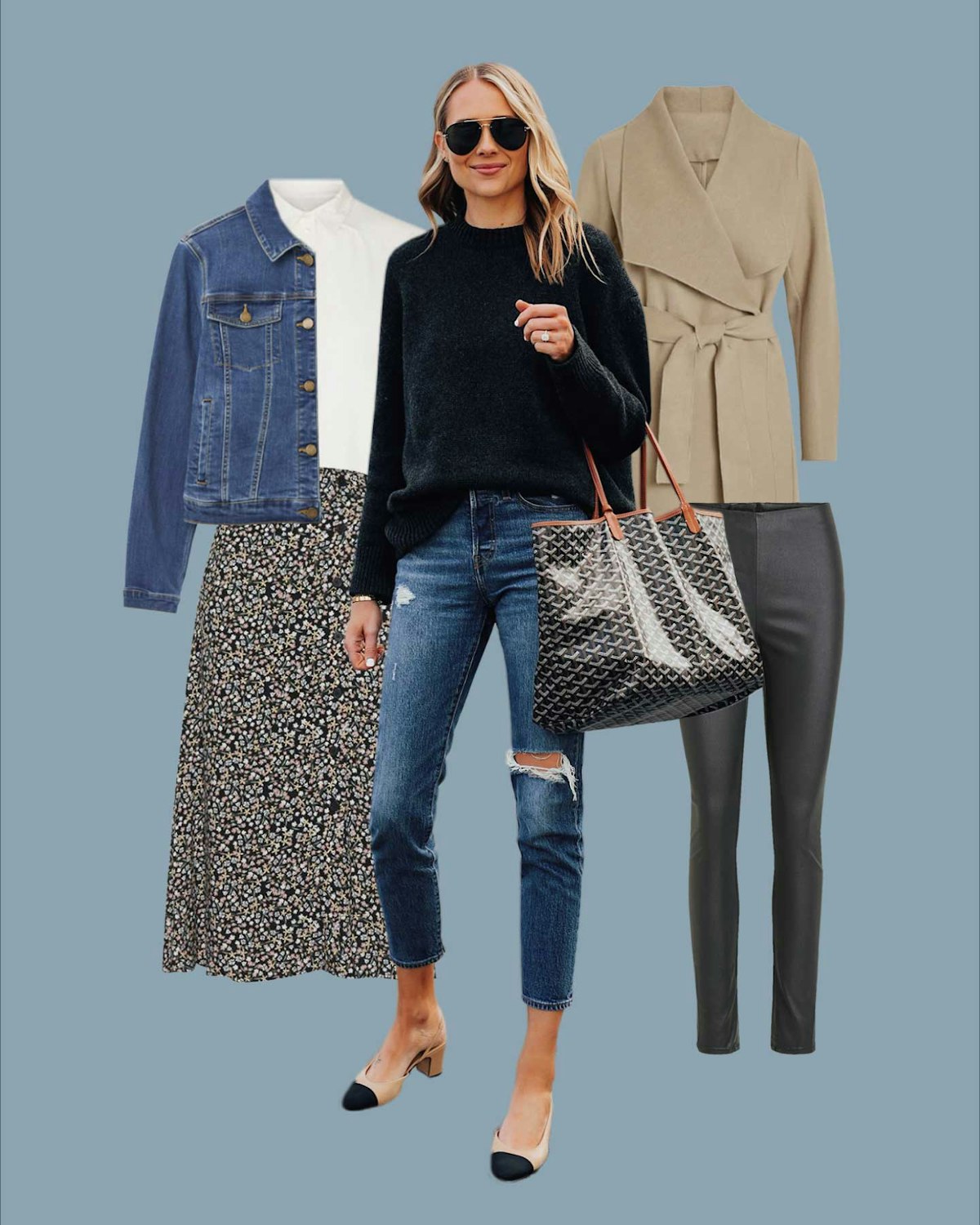 Tenue business chic femme sale