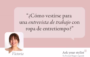 ¿Cómo vestir para una entrevista de trabajo con ropa de entretiempo?