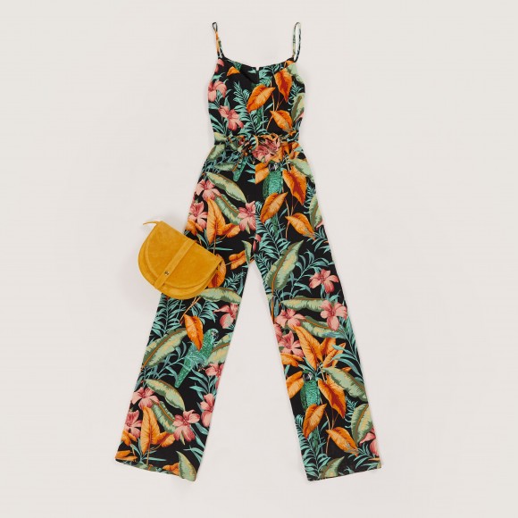 look jumpsuit largo tropical 