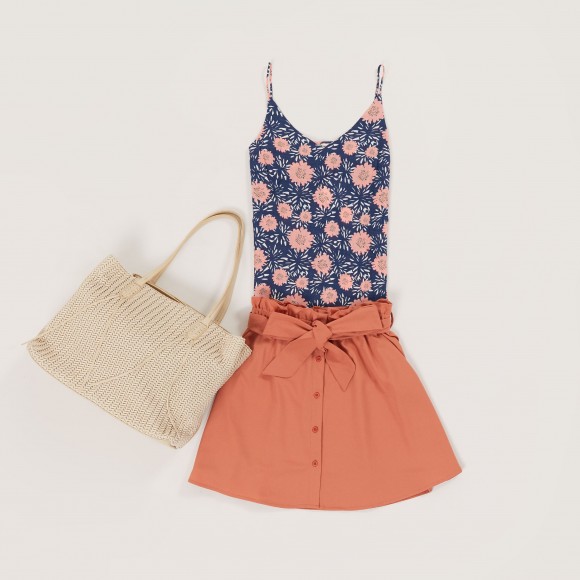 look-top-falda-coral