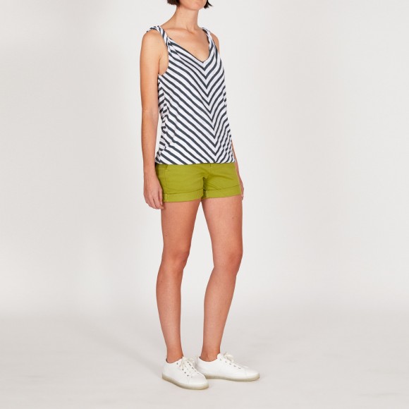 shorts para cuerpo rectángulo