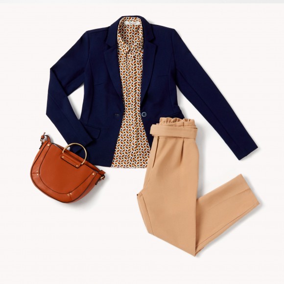 pantalón corte zanahoria