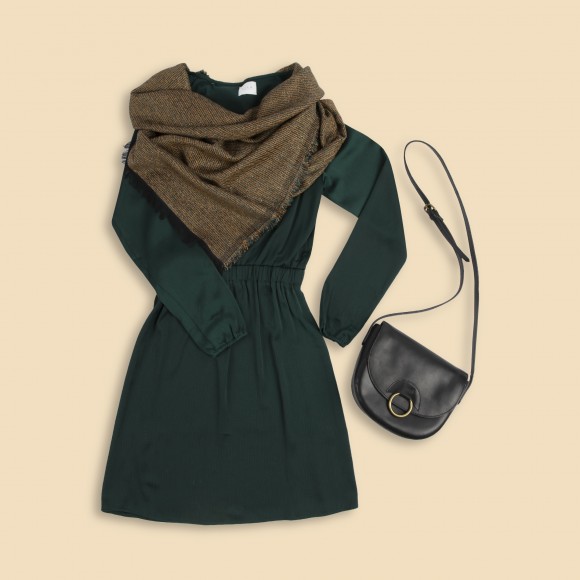 Vestido negro para look de noche