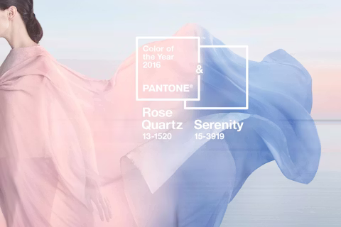 Los colores Pantone de 2016: el rosa cuarzo y el azul “serenity”