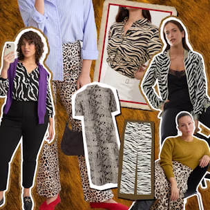 Kleidung mit Animal-Print: Kleider, Röcke, Hosen und Accessoires.