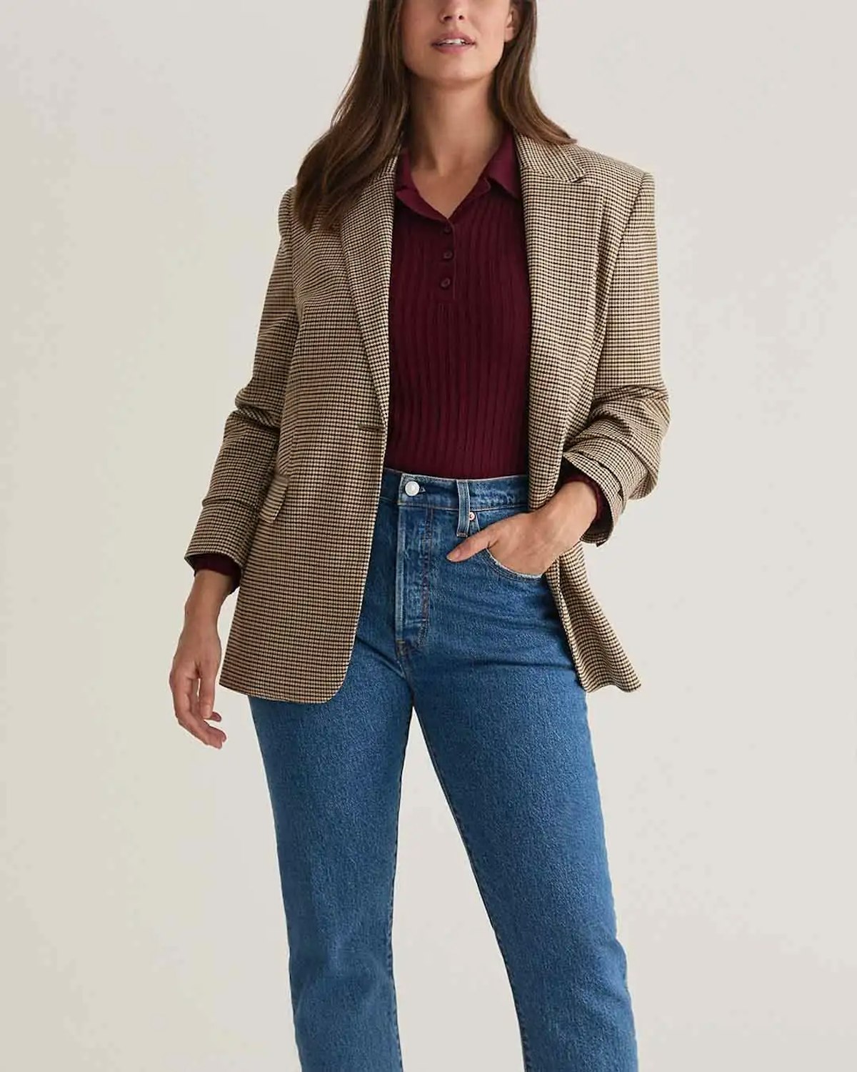 código outfit casual de negocios mujer