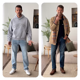 Casual- und Smart-Casual-Looks für Herren zeigen finanzielle Intelligenz im Kleiderschrank, Investment-Pieces und den Aufbau einer hochwertigen Garderobe.