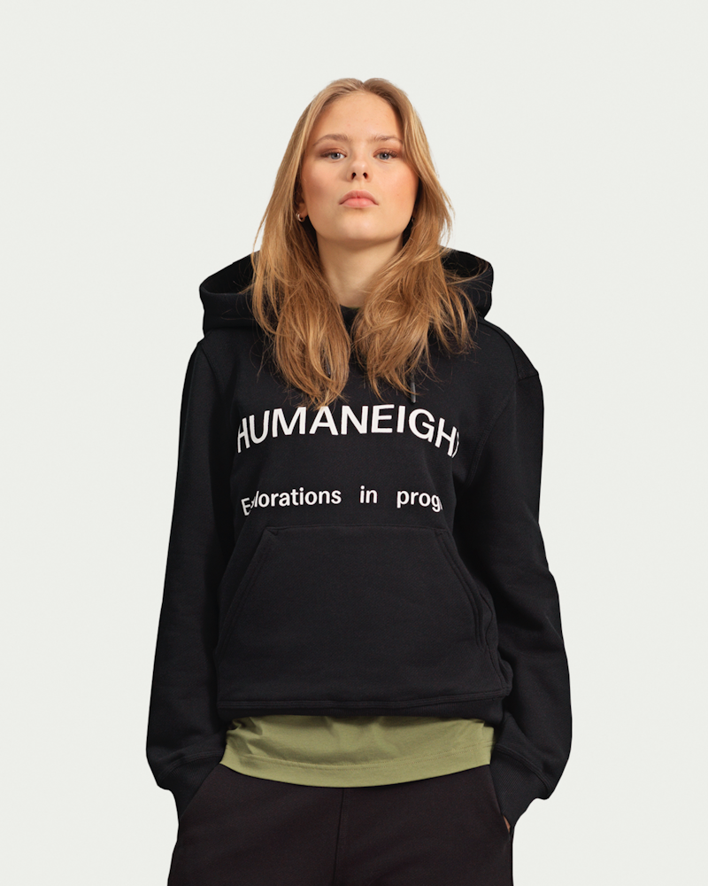 Girl_in_humaneight_hoodie_with_logo