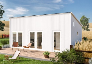 Attefallshus 30 m² Rosenhaga