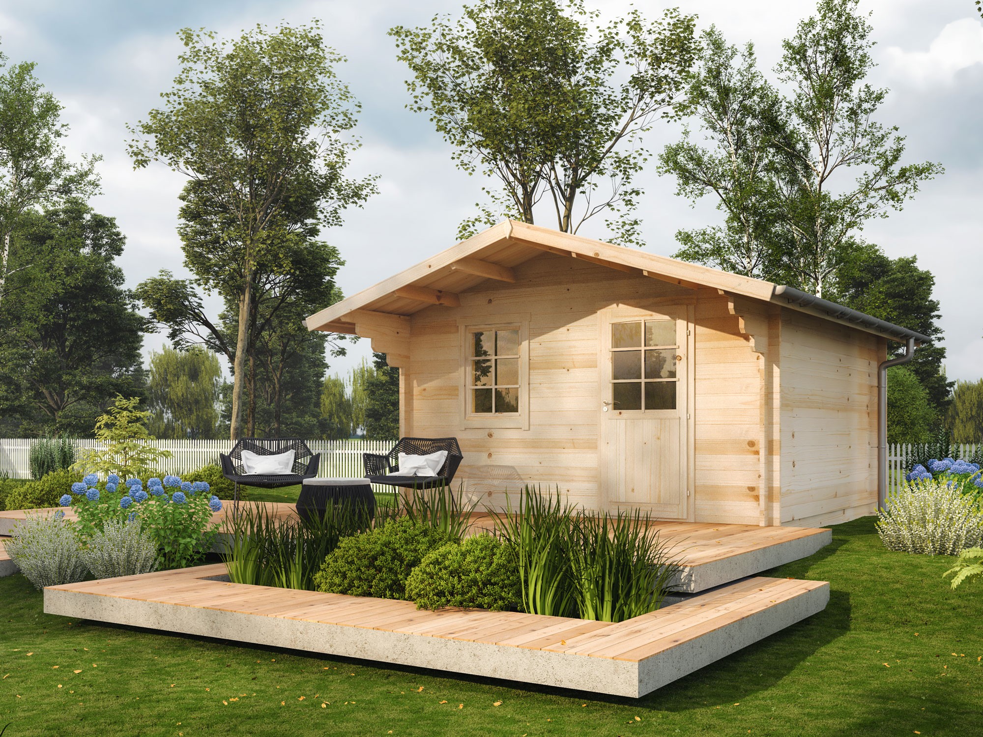 【中古】 Het tuinhuis Hella S. Haasse Tuinhuis Stella - Groot tuinhuis van 15 m² | Polhus