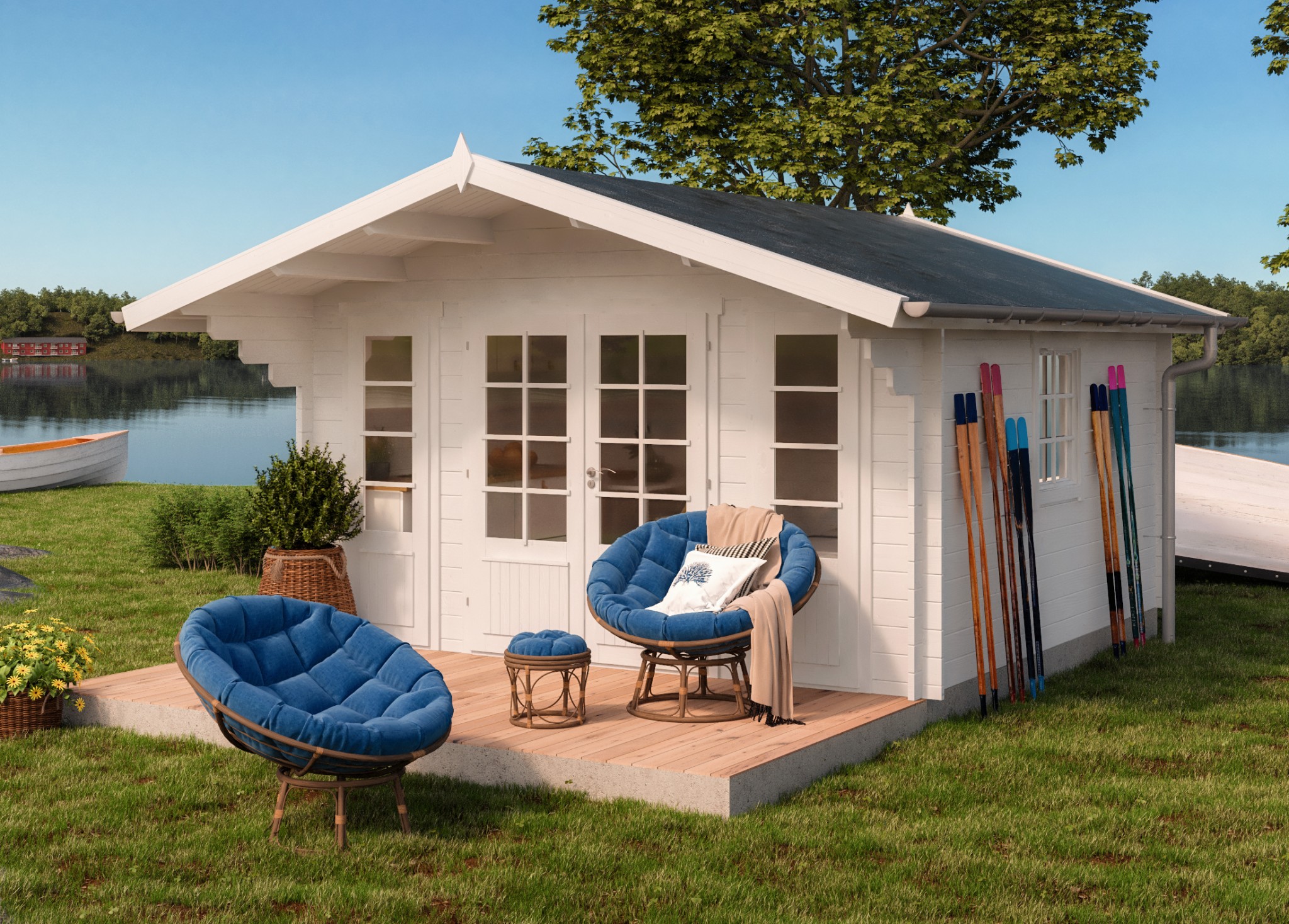 Polhus | Gartenhaus Sandhamn | Gartenhaus