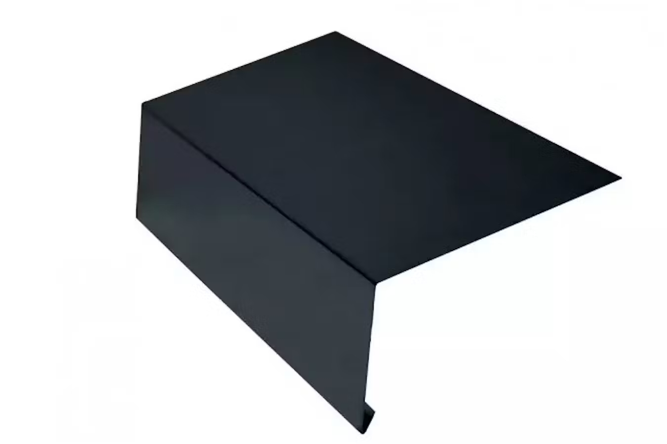 Traufblech Schwarz 16 m