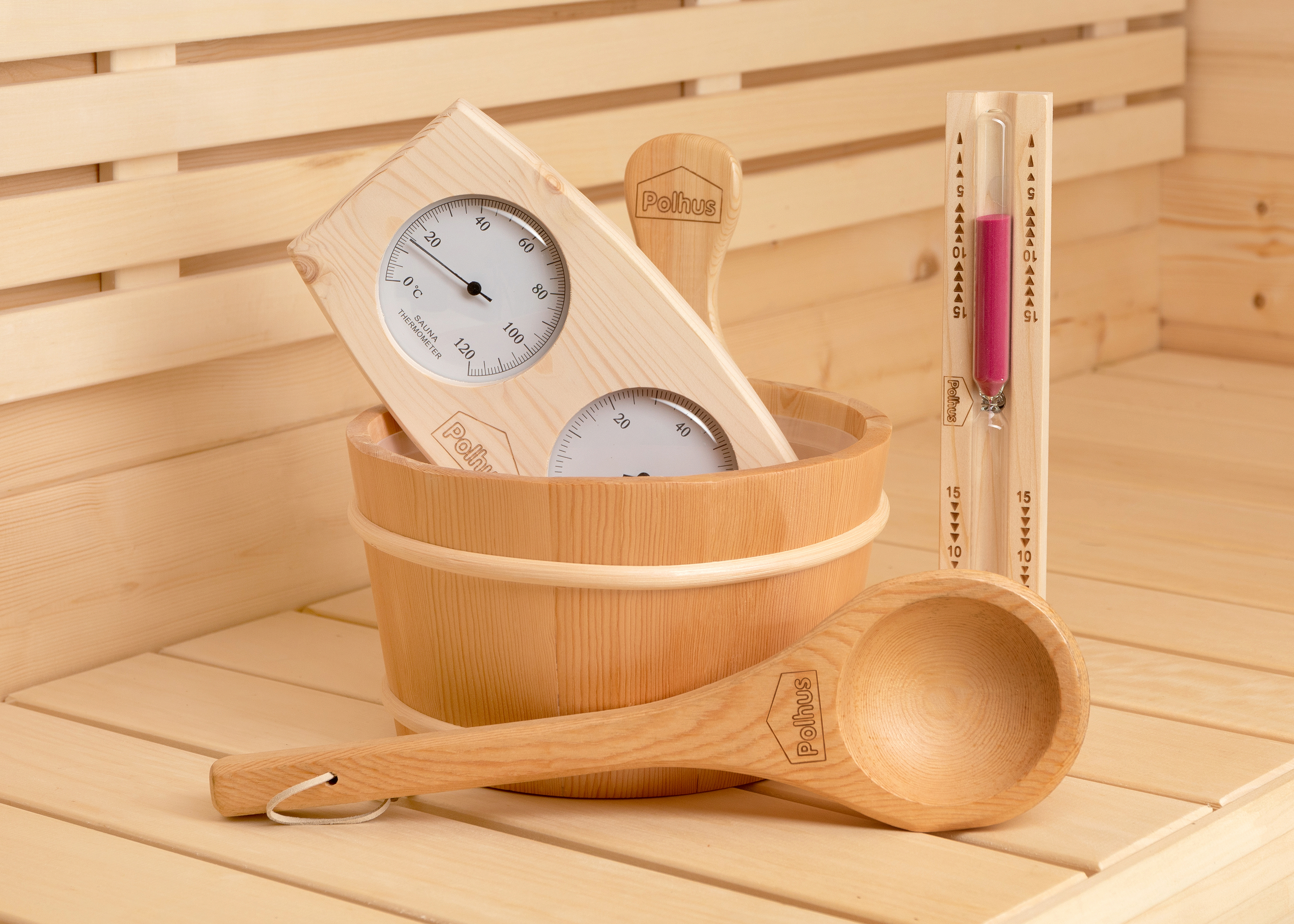 Sauna-Set traditionell