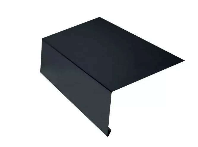 Traufblech Schwarz 12 m
