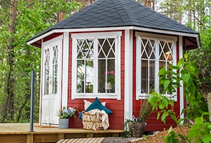 Havepavillon - stedet, hvor du får et skønt udkig
