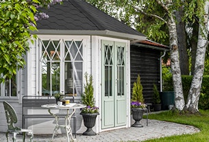 Havepavillon - skønt inde som ude