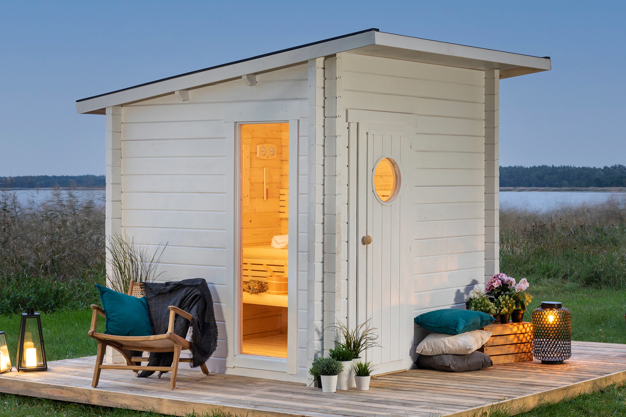 Polhus | Sauna Jussi | Gartensauna