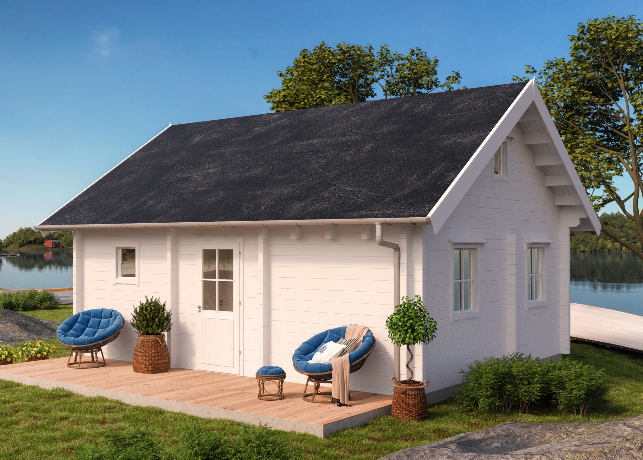 Polhus | Kesämökki Hannele-Marie | Kesämökit