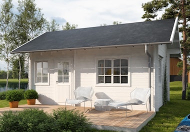 Attefallshus 25 m² Saga