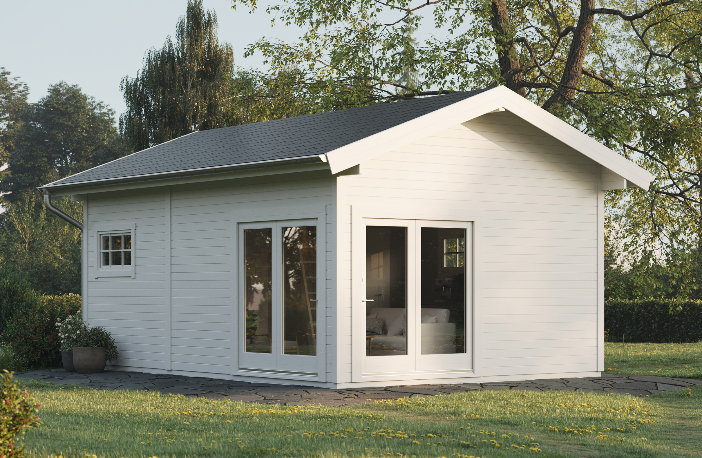Polhus | Attefallshus 30 m² Maja | Attefallshus