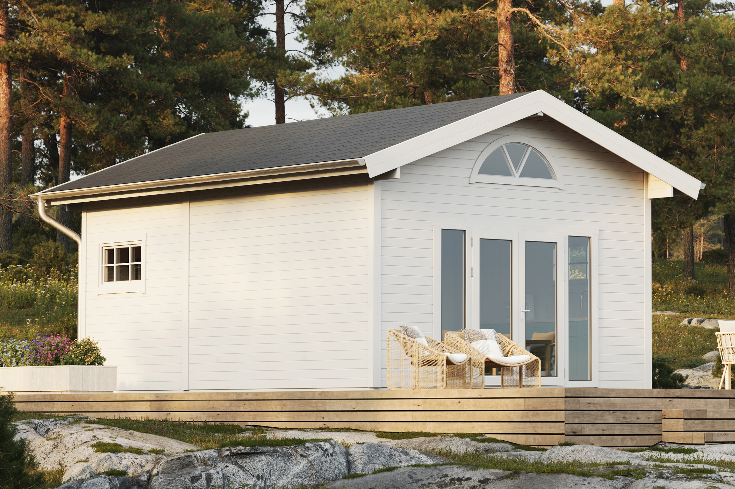 Polhus | Attefallshus 30 m² Otto | Attefallshus