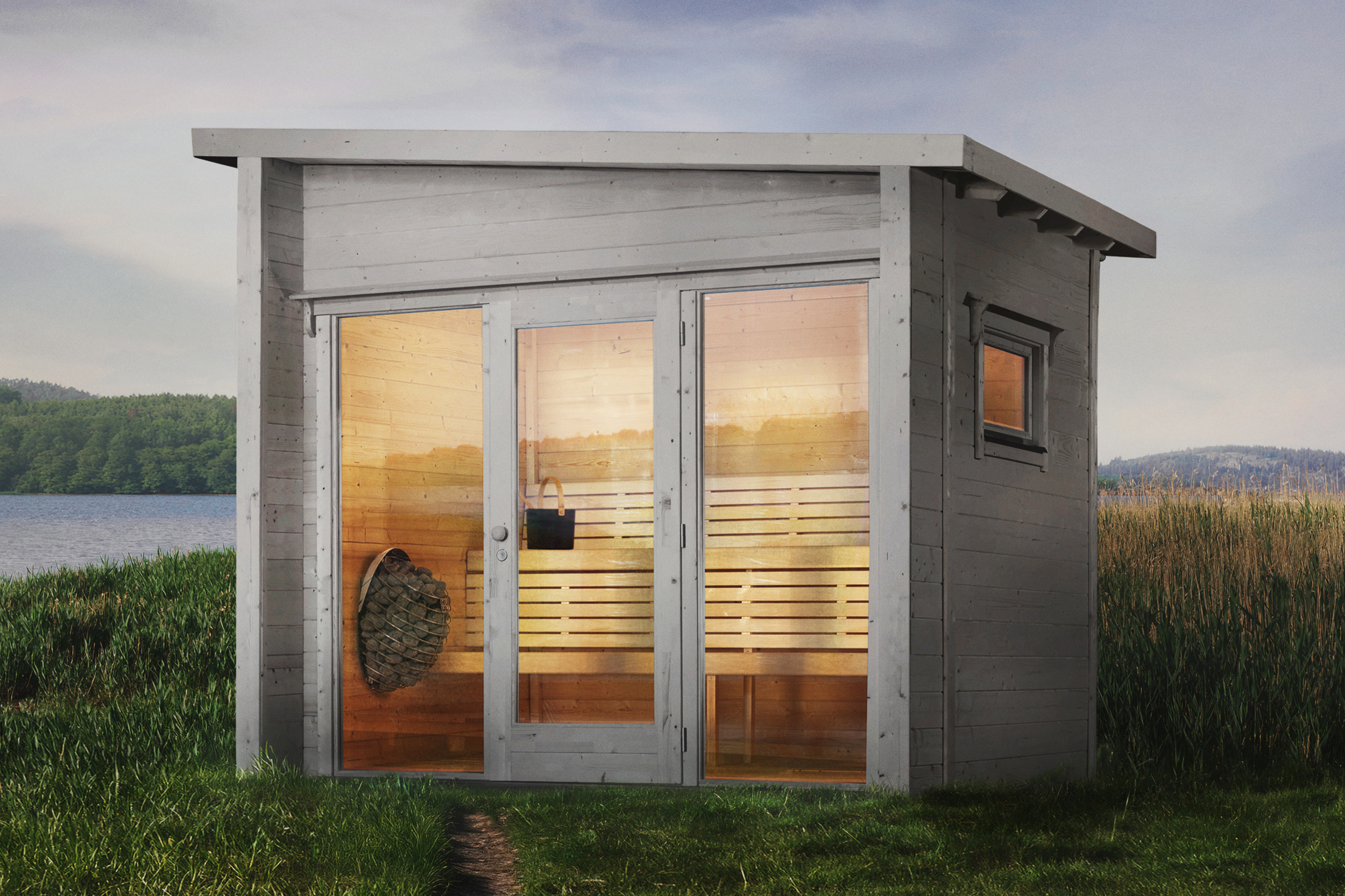 Polhus | Sauna Mirja | Gartensauna