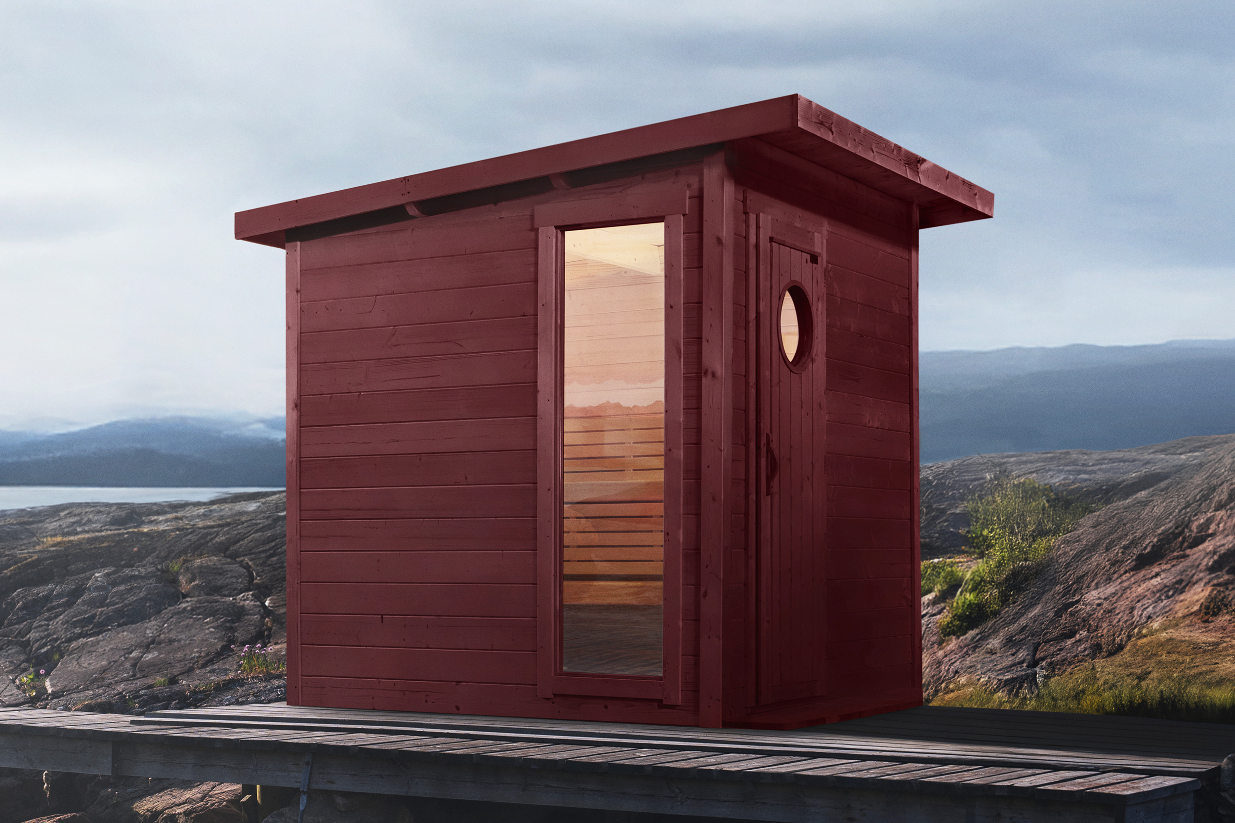 Polhus | Sauna Tarja | Gartensauna