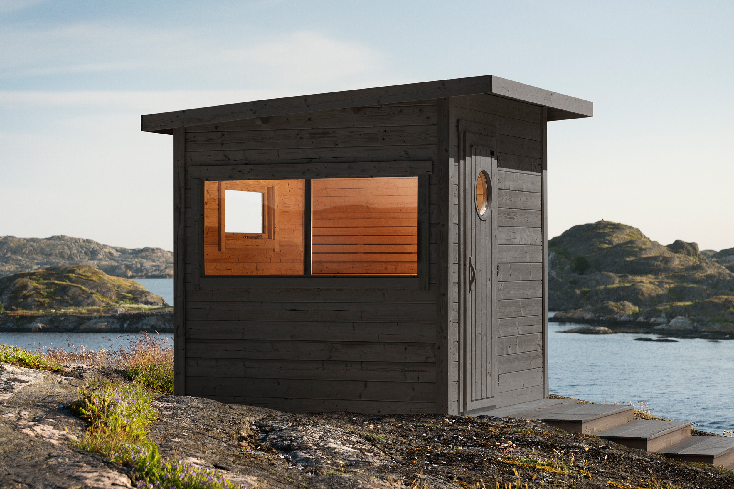 Polhus | Sauna Ritva | Gartensauna