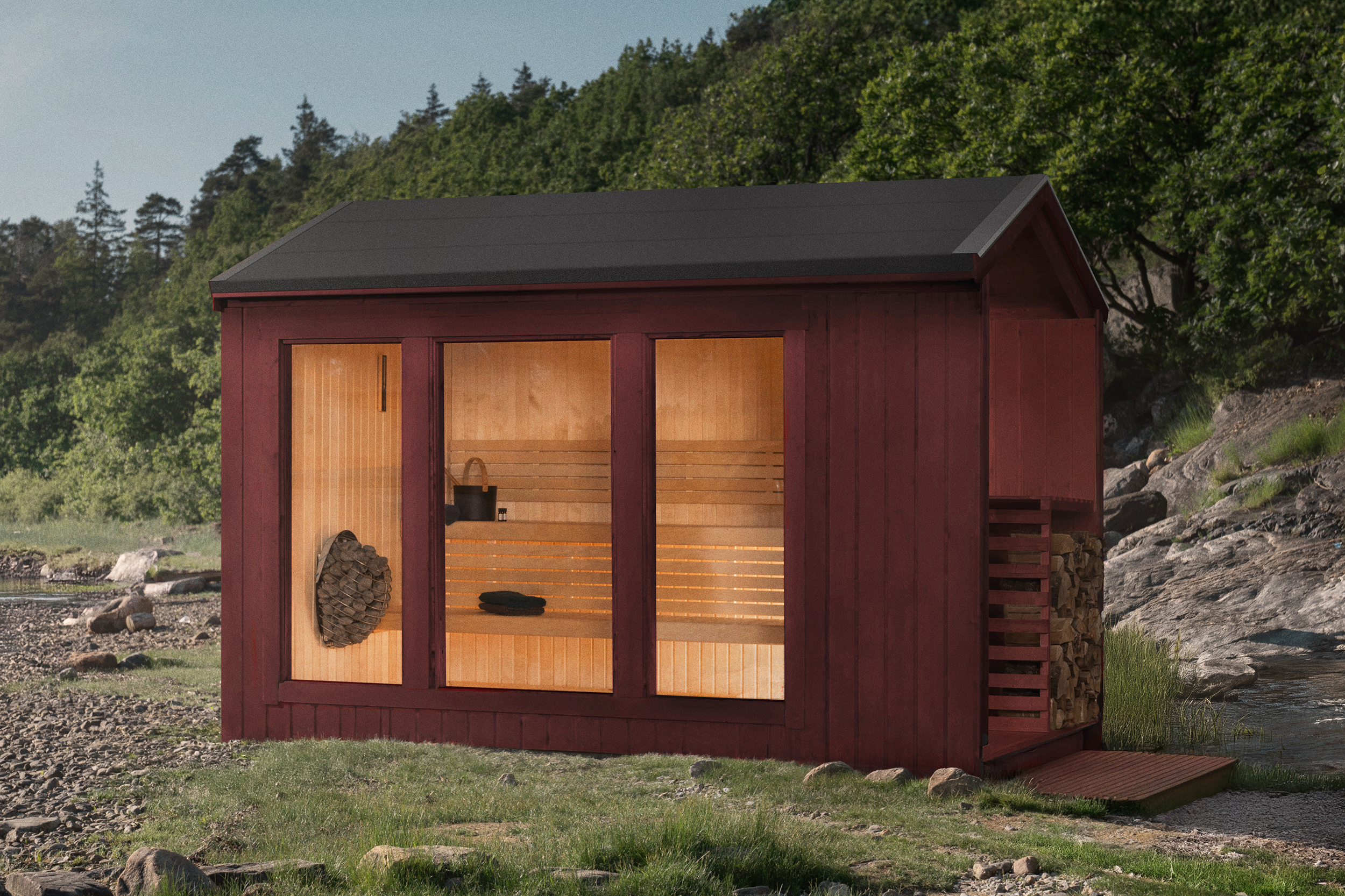 Polhus | Sauna Markko | Gartensauna