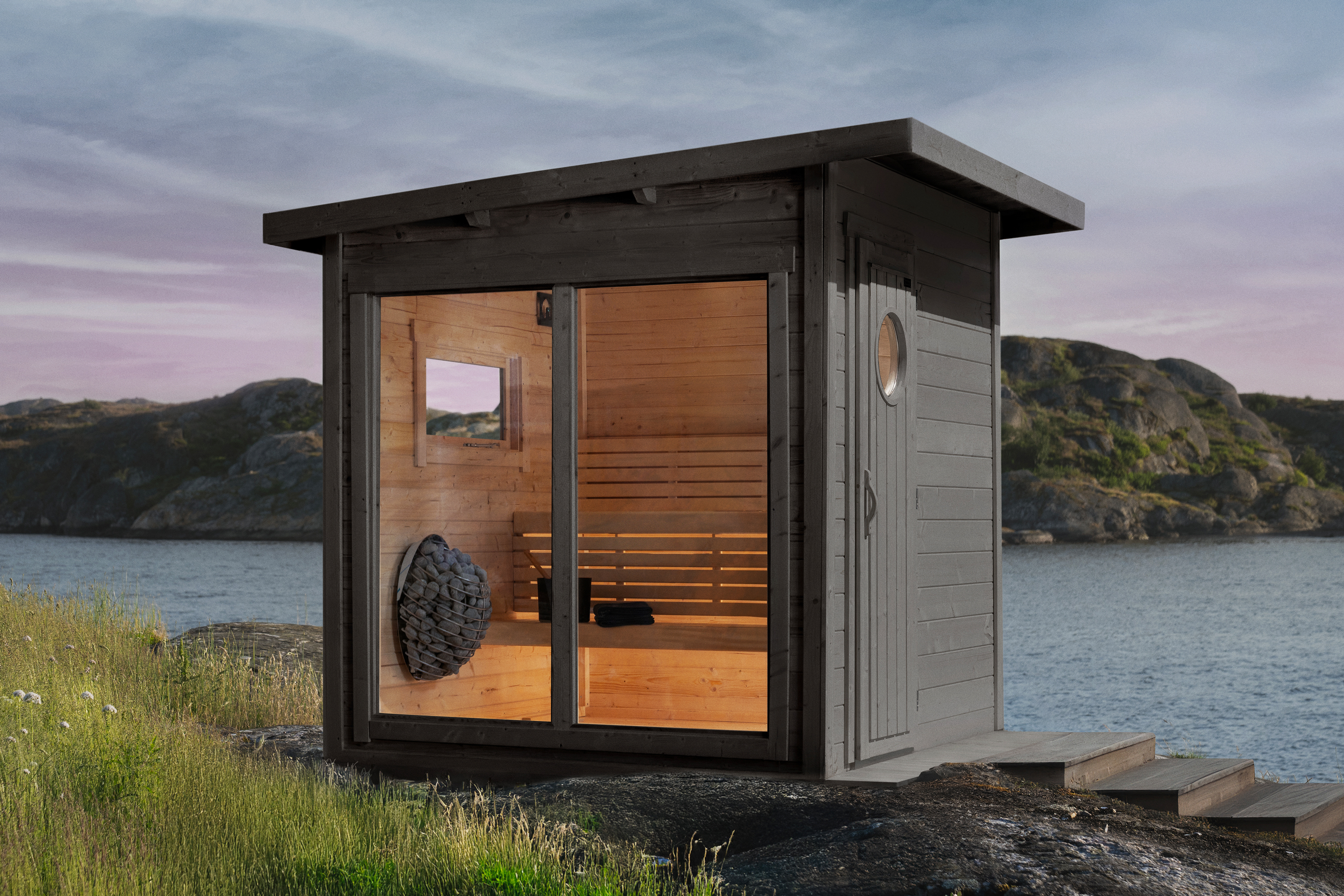 Polhus | Sauna Minna | Gartensauna