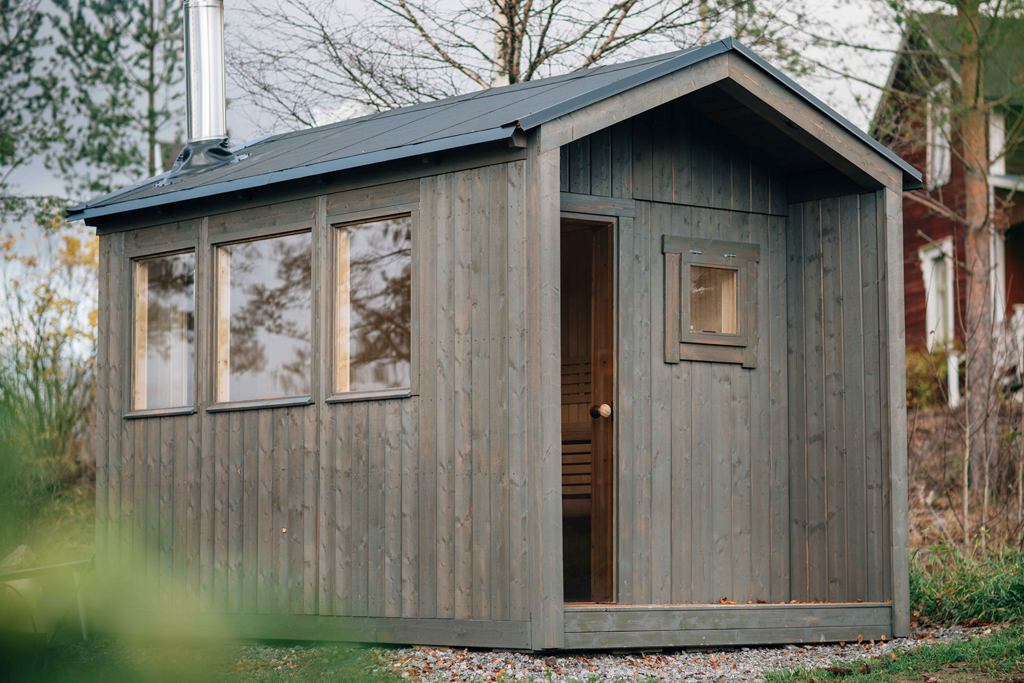 Polhus | Sauna Timo | Gartensauna