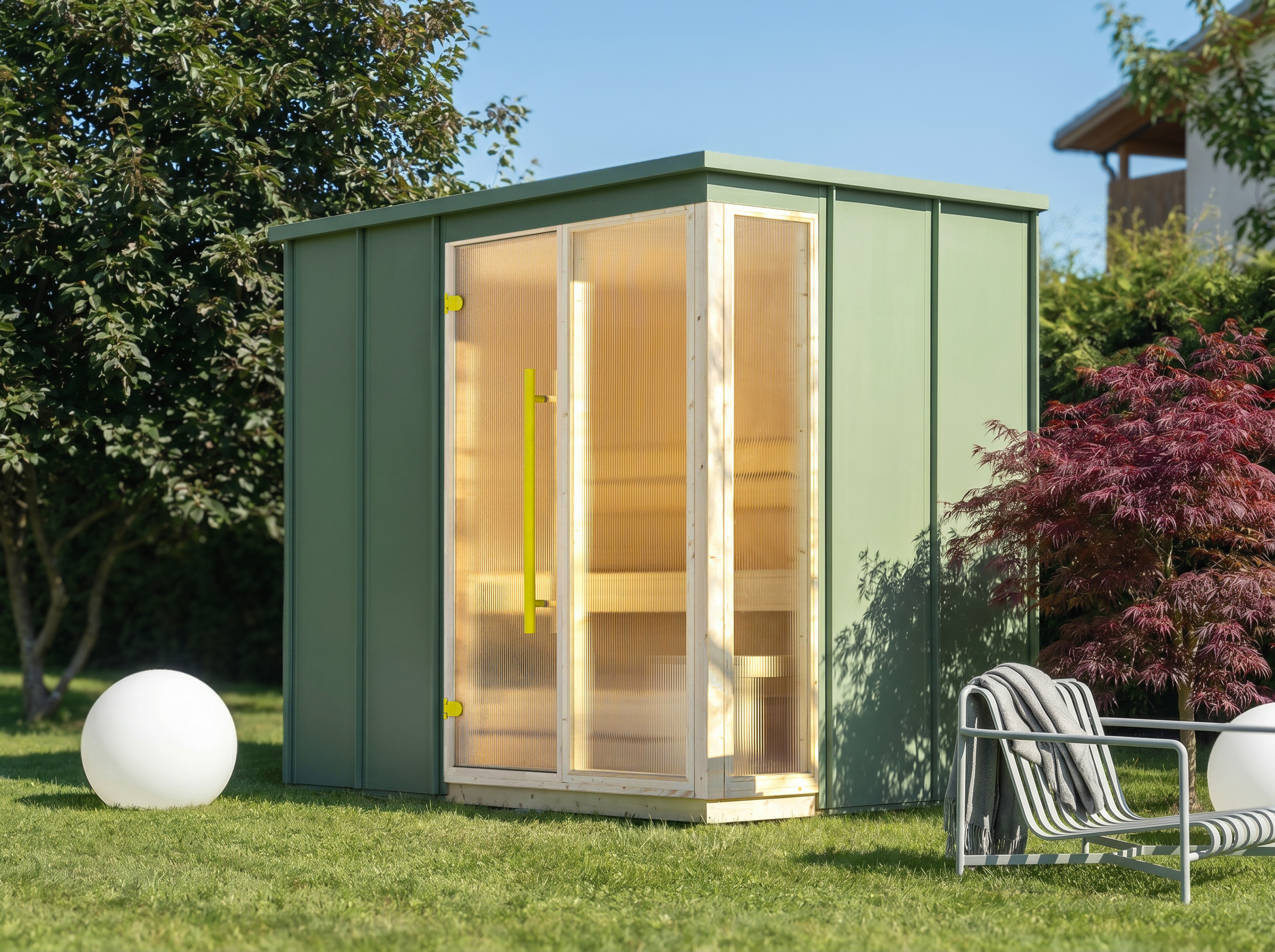 Polhus | Sauna Alvar | Gartensauna