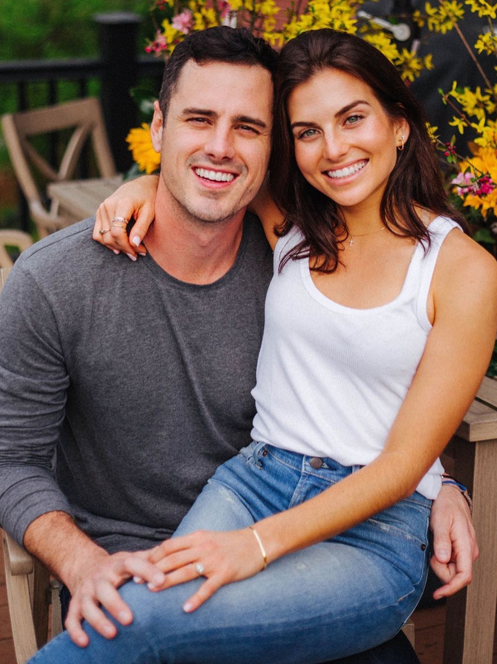 Former “Bachelor” Ben Higgins And Fiancée Jessica Clarke Are Waiting