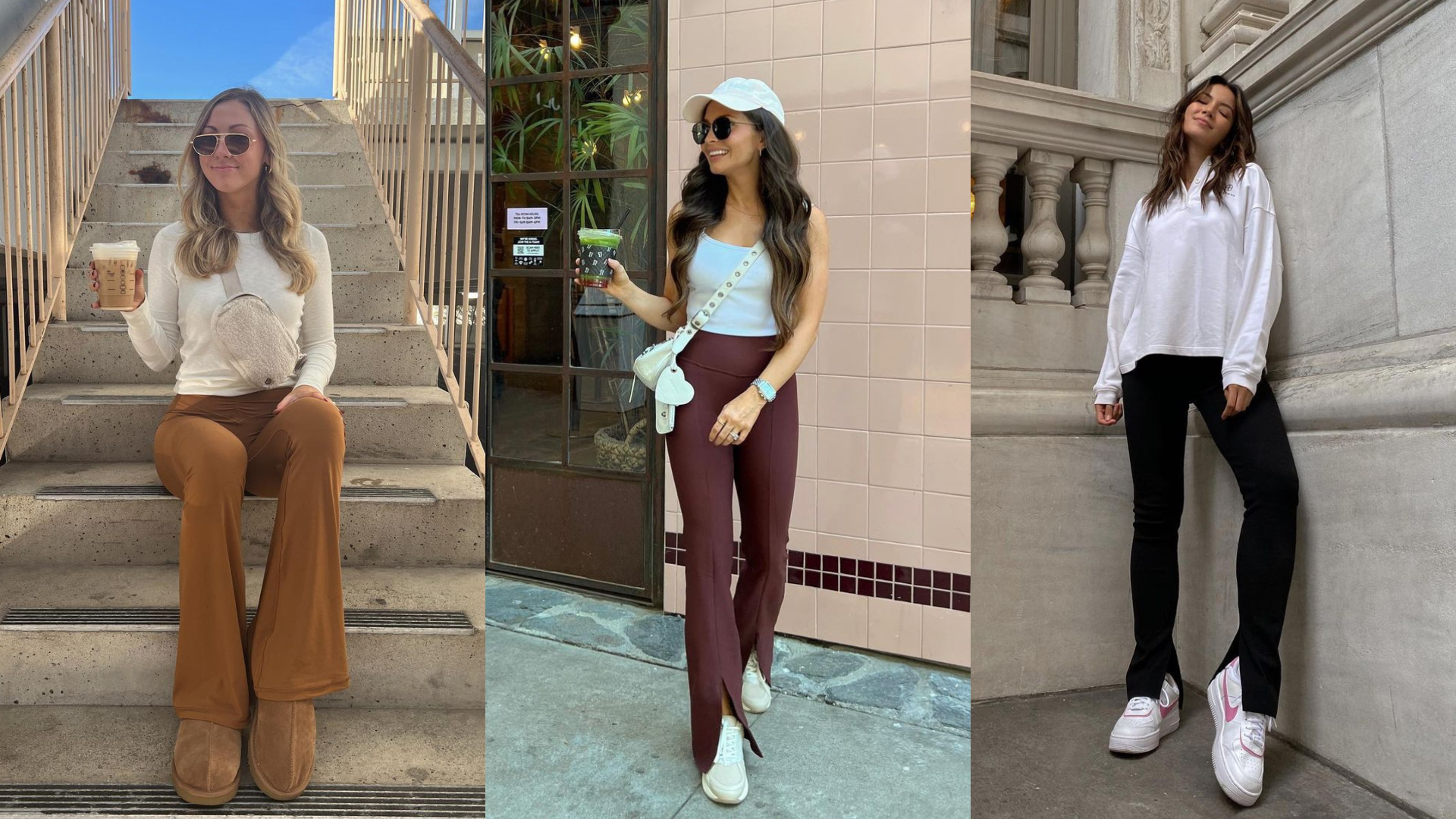 Yoga Pants? Flared Leggings? Whatever The Term, Here's How To Style Them