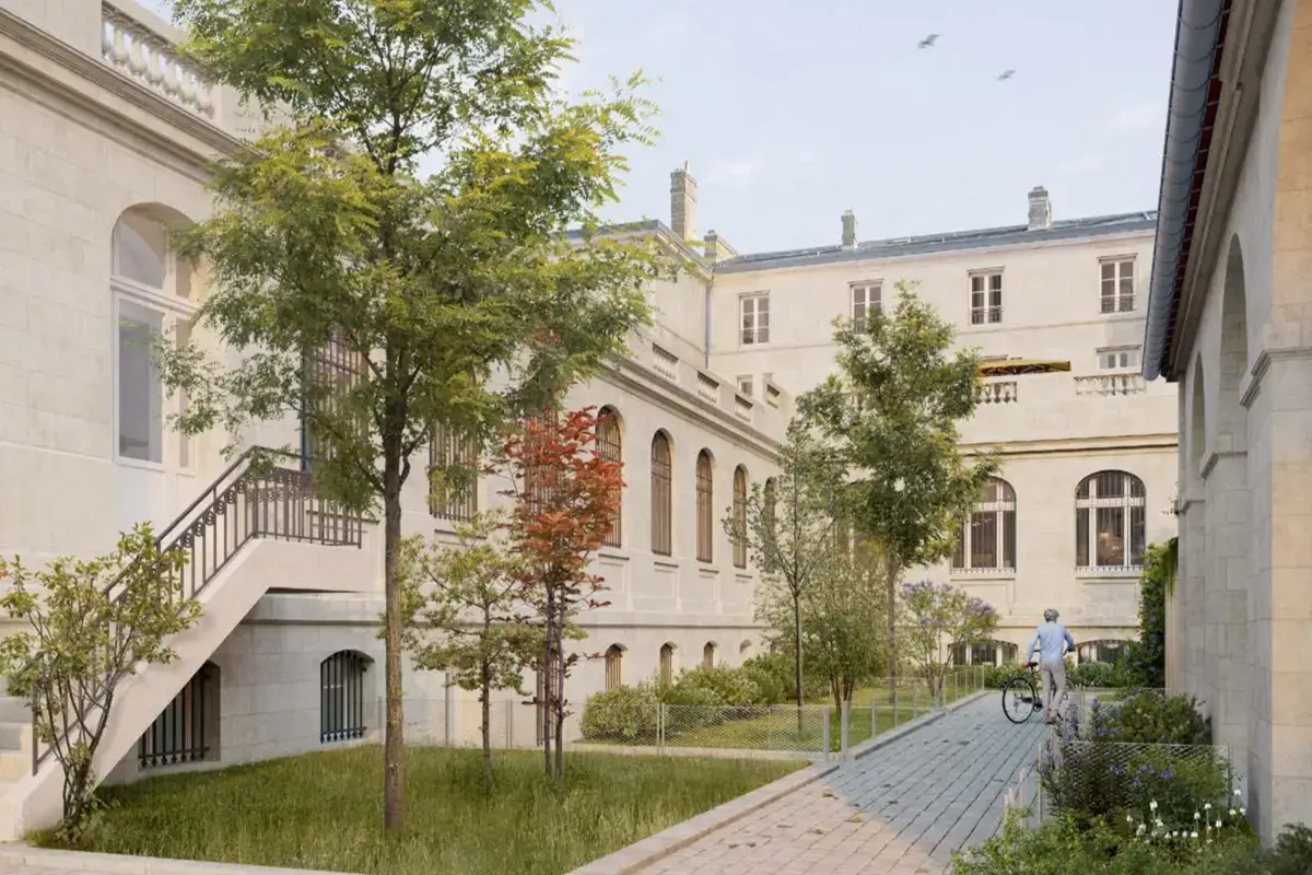 Immeuble historique entièrement restauré et éligible à la loi Malraux, illustrant un investissement locatif haut de gamme dans un Site Patrimonial Remarquable.
