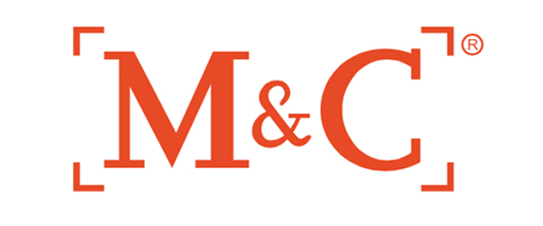 M & C brand logo