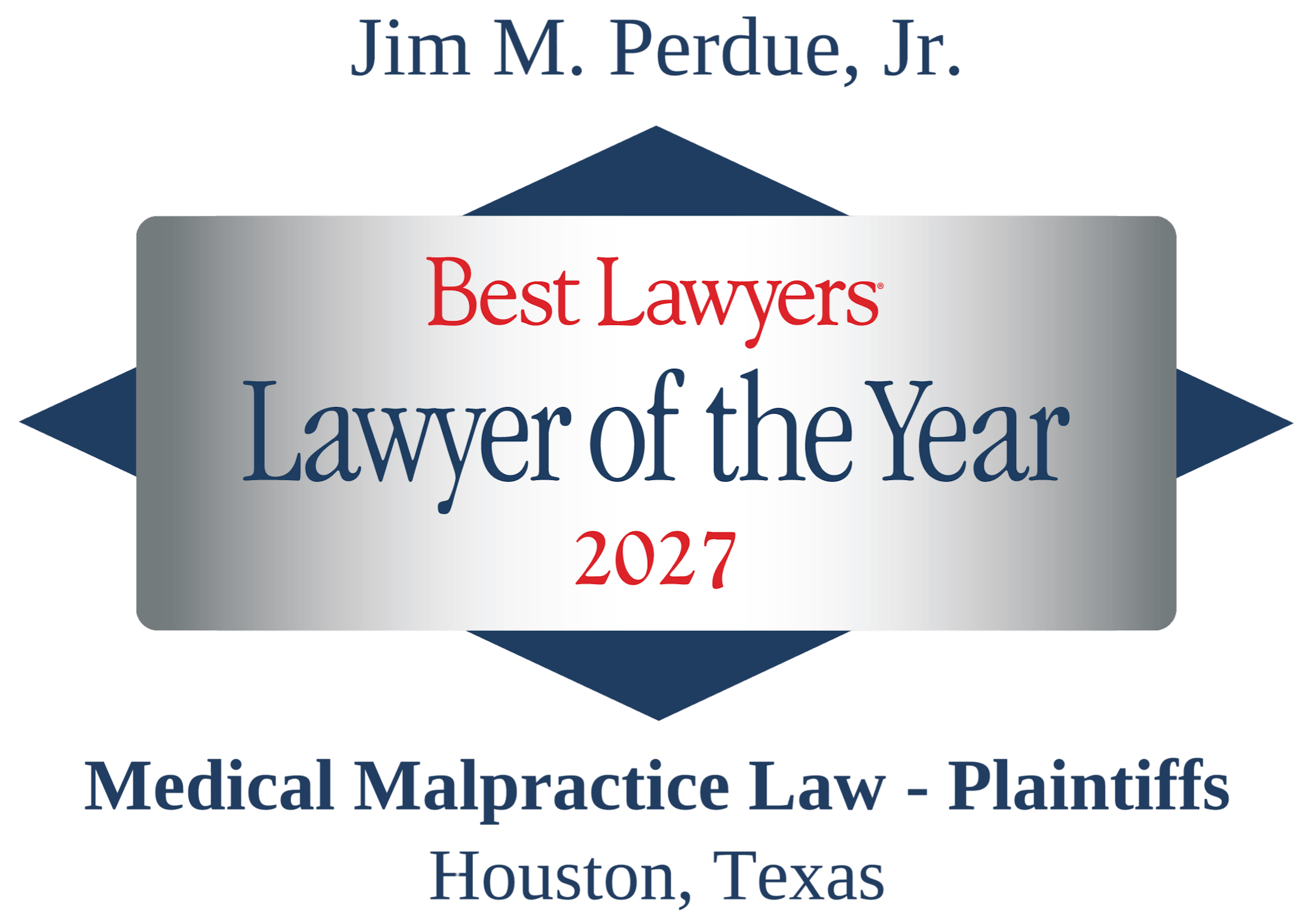 Best Lawyers - Lawyer of the Year 2027: Medical Malpractice Law - Plaintiffs