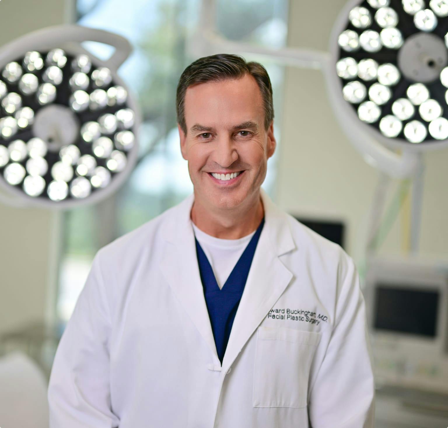 Dr. Buckingham in the surgical room