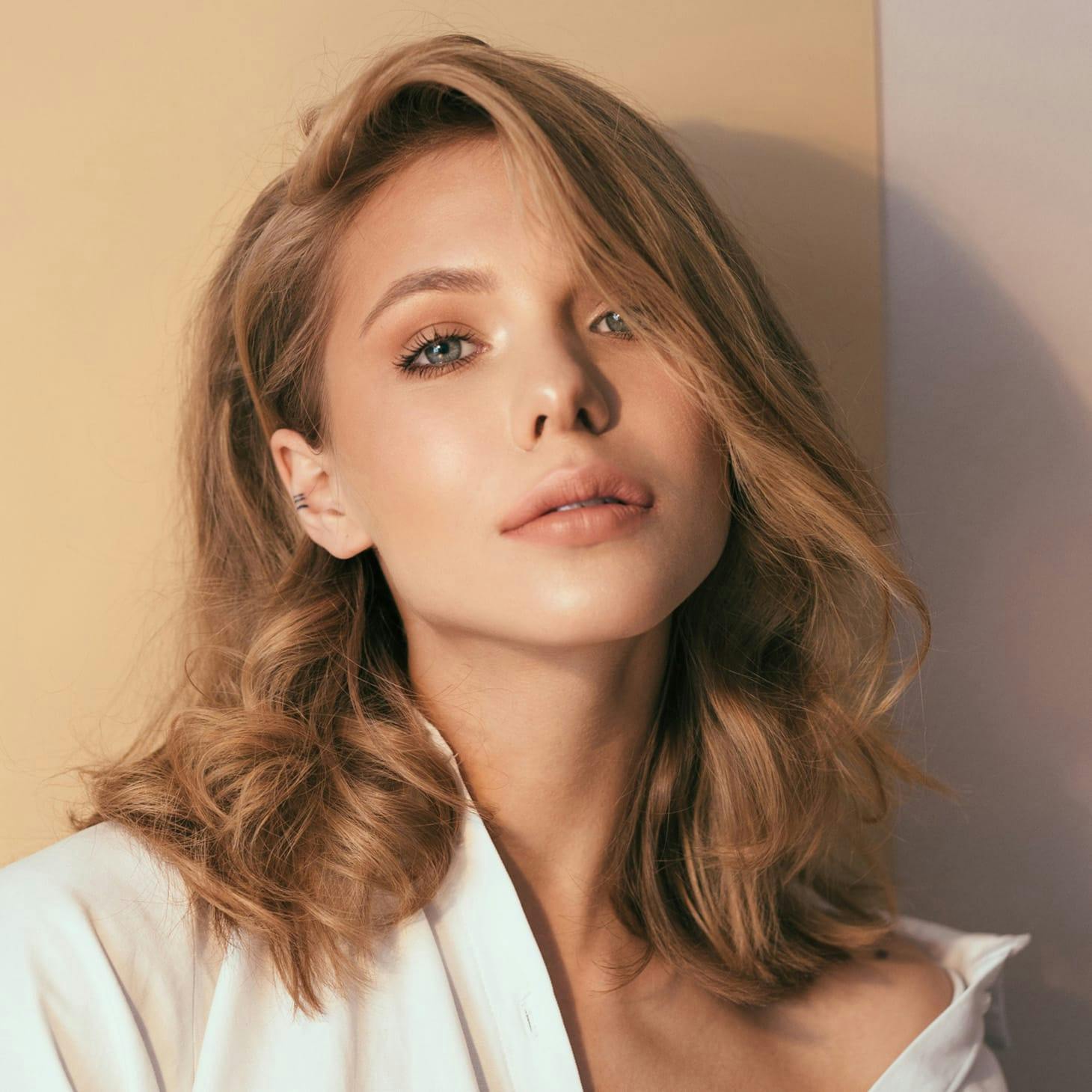 woman with light hair