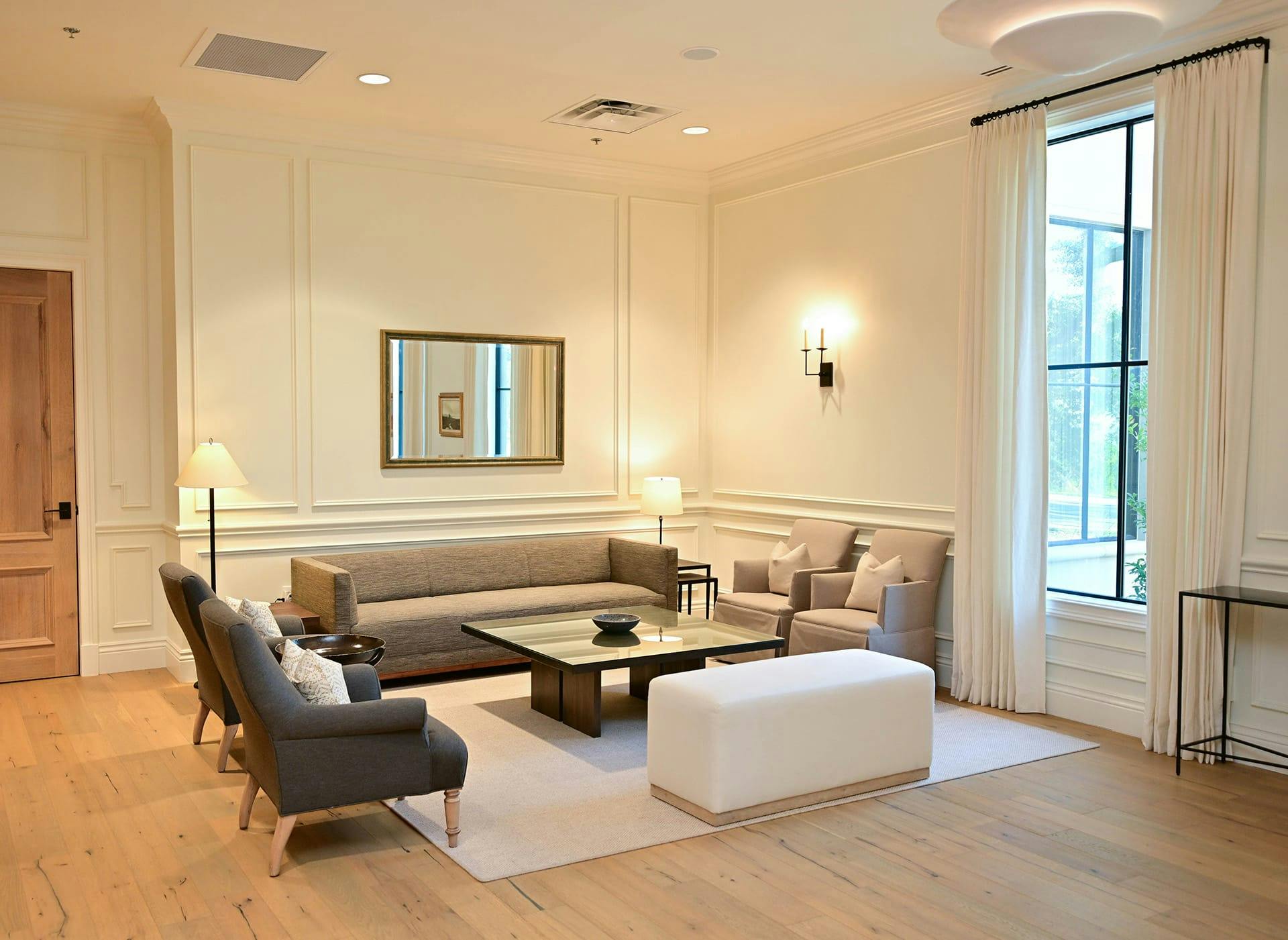 our office waiting room