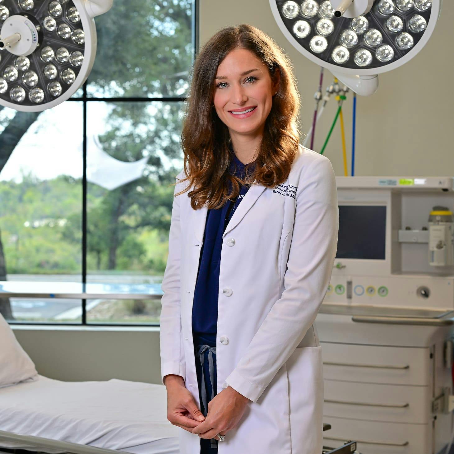 Doctor standing in surgery room