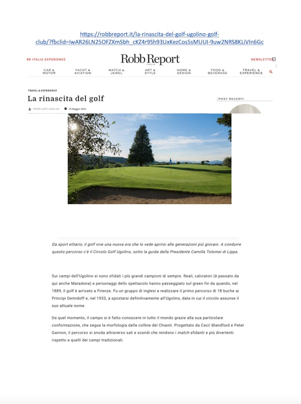 Robbreport.it 29 Maggio 2023