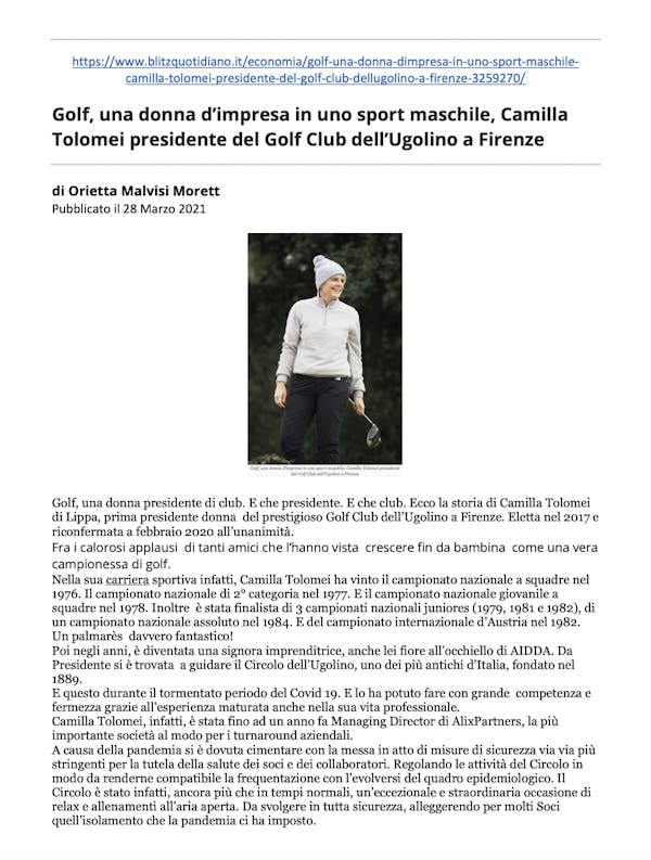 Blitzquotidiano.it 28 Marzo 2021