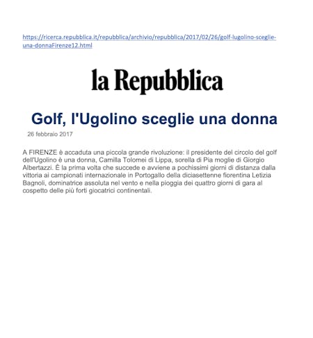 Repubblica.it 26 febbraio 2017