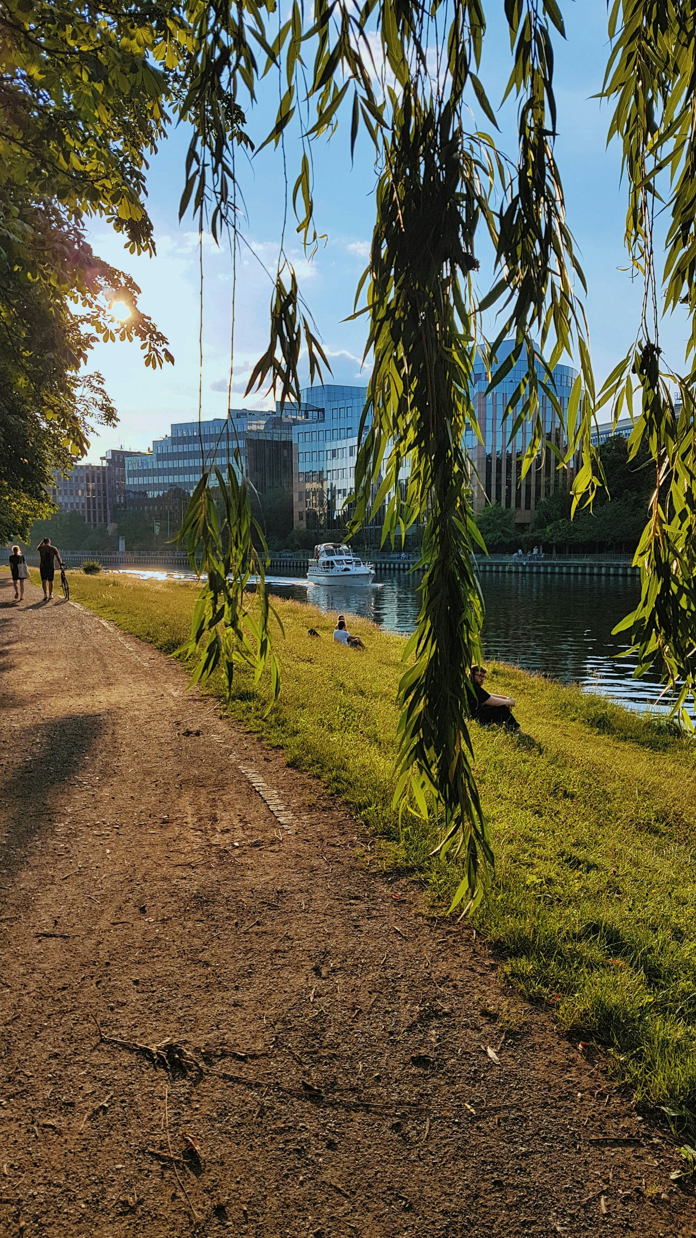 Moabit canal in Berlin