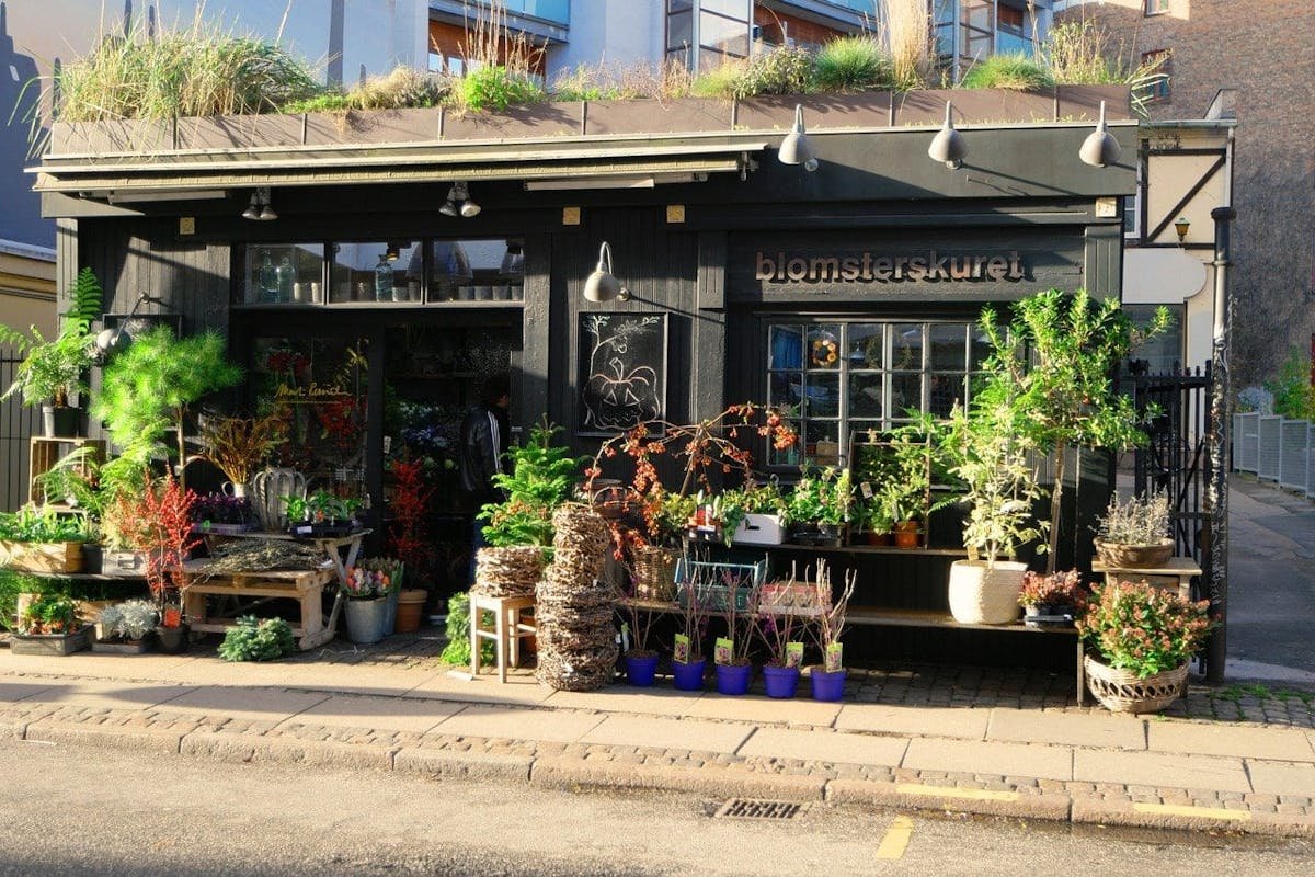 Blomster butik på vesterbro