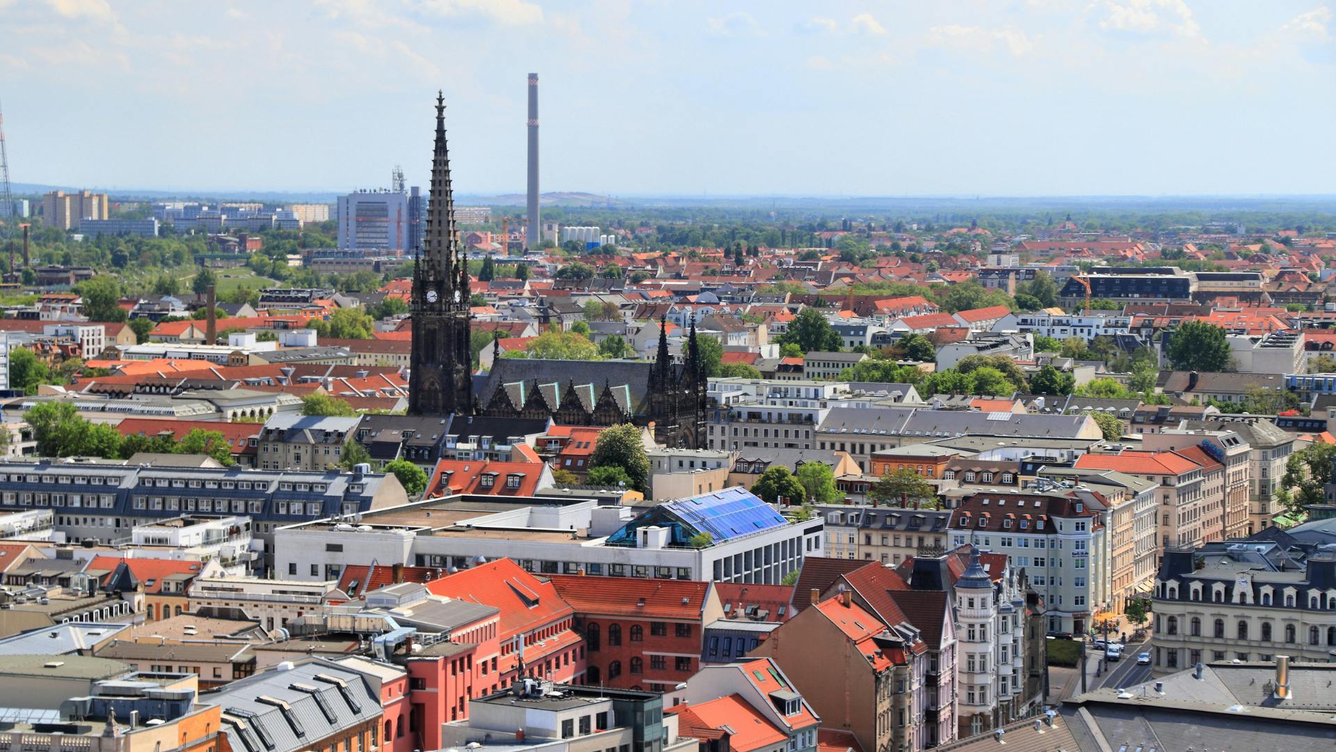 Leipzig von oben